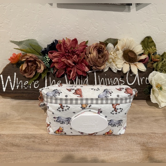 Where the wild things grow Other - COPY - Winnie the Pooh Quilted Wristlet baby wipe & diaper bag